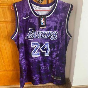 Nike La Lakers Kobe Bryant #24 Jersey Purple